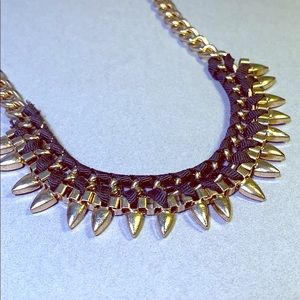 Edgy and punk spike necklace